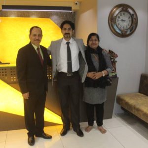 Ramrakhiani Family at Future Link Consultants Ajwa Road Branch