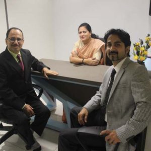 Santosh Ramrakhiani And Manishaben Vakil at Future Link Consultants Ajwa Road Branch