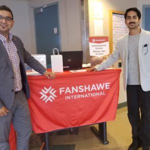 Future Link Consultants' Director With Fanshawe College' Representative
