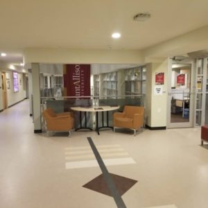 Corridor of Mount Allison University