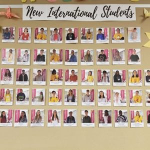 New International Student List at Mount Allison University