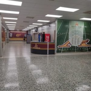 Corridor of Mount Allison University