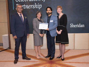 Future Link Consultants Director Won Award from Sheridan College