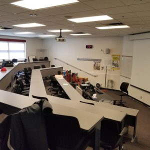 Class Room in Southern Alberta Institute of Technology Alberta Canada