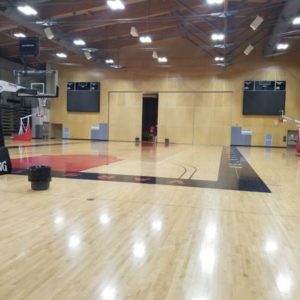 Basket Ball Area at University of New Brunswick