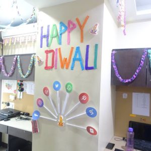 Diwali Decoration at Future Link Consultants