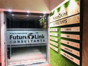 Karelibaug Office Entrance of Future Link Consultants